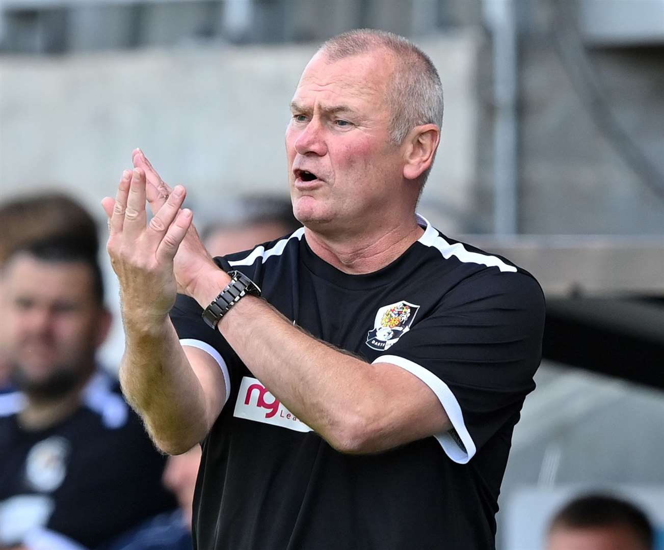 Dartford manager Alan Dowson Picture: Keith Gillard