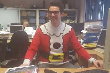 KentOnline business editor Chris Price gets in the Christmas spirit