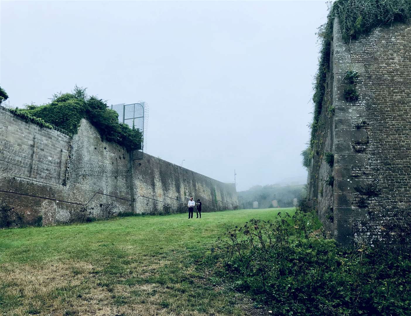 Work is ongoing to restore the historic site