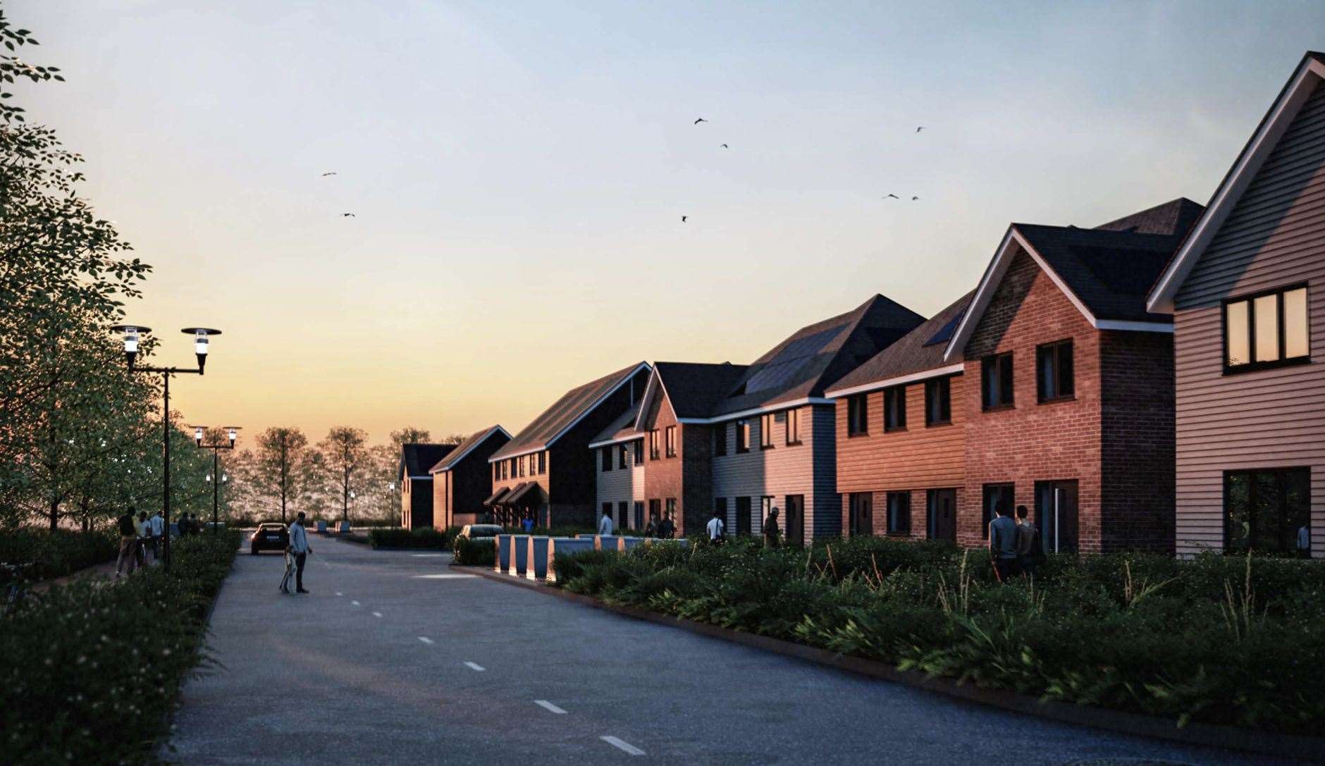 How the homes at Winterbourne Fields could look. Picture: Shaptor Capital