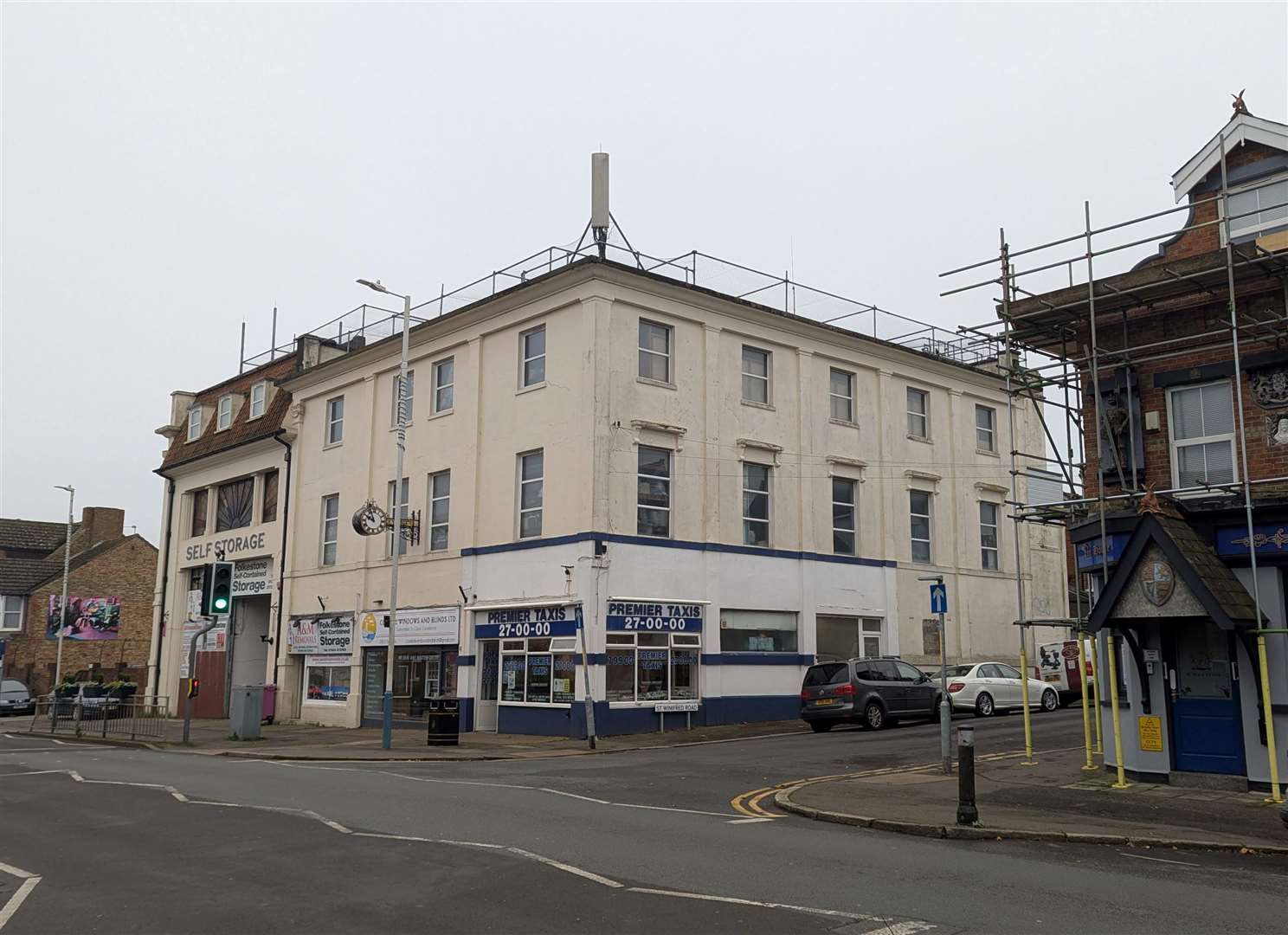 The former Davis & Davis building in Cheriton Road is now home to A&M Removals and Storage