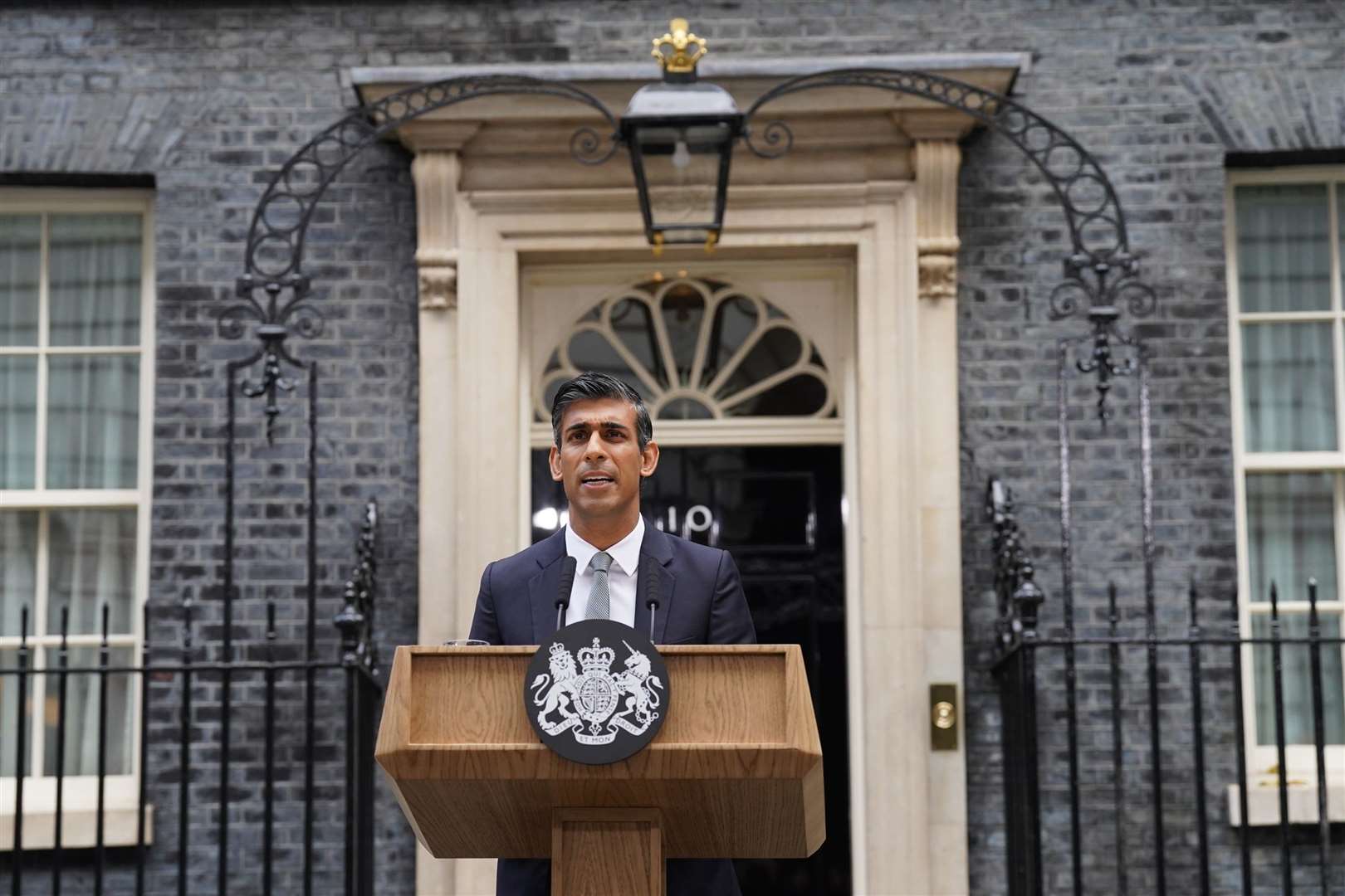 Rishi Sunak had his first call with the French president as Prime Minister today (Stefan Rousseau/PA)