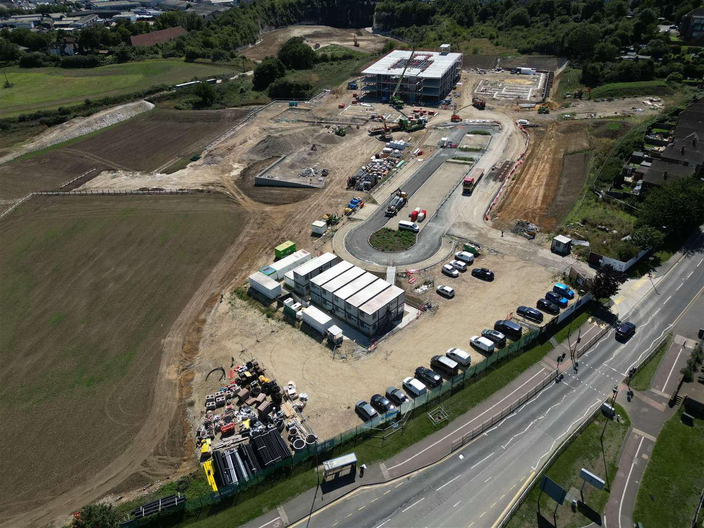 The Maritime Academy in Strood is set to open next year. Picture: Barry Goodwin