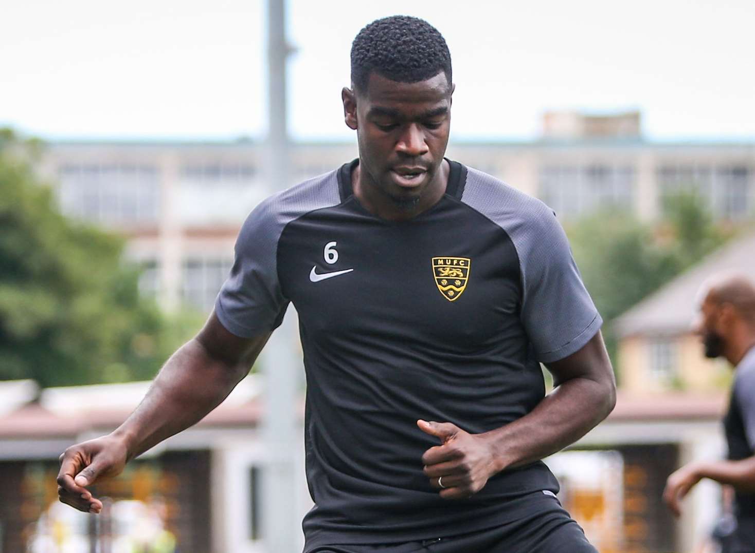 Maidstone centre-half Magnus Okuonghae Picture: Matthew Walker