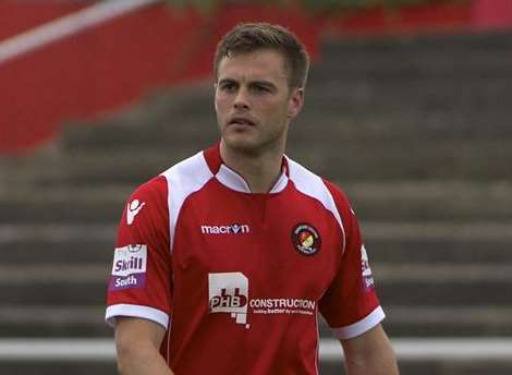 Maidstone United new boy Shane Huke Picture: Andy Payton