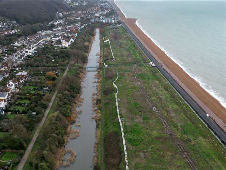 Princes Parade would have seen leisure facilities, a new swimming pool and new homes along the seafront site