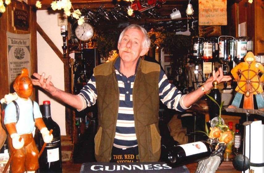 Much-loved former landlord of the Red Lion in Stodmarsh, Robert Whigham