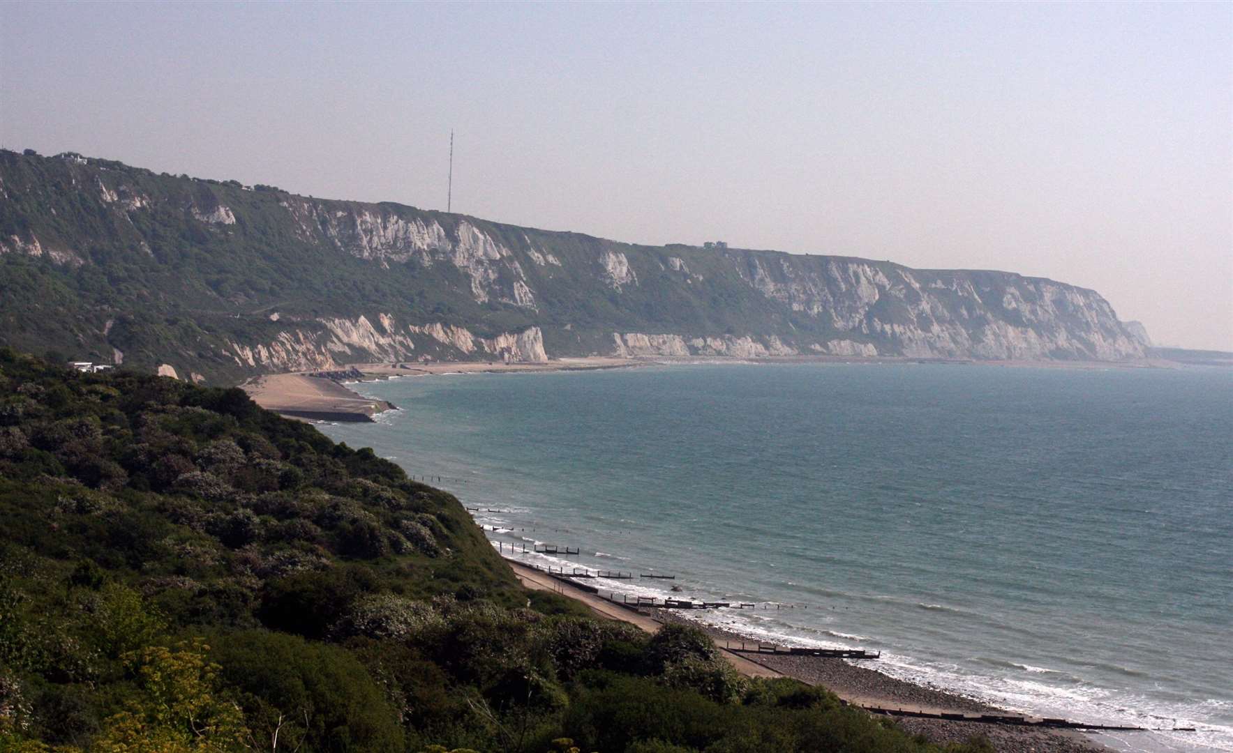 Bone, 19, lives in a tent at The Warren in Folkestone