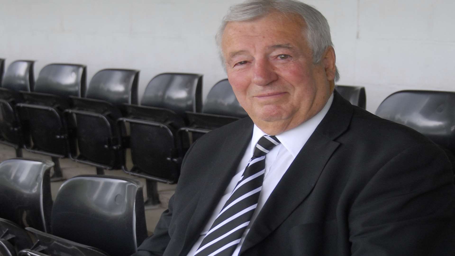 Ray Leader, Faversham FC's commercial manager. Picture: Barry Duffield