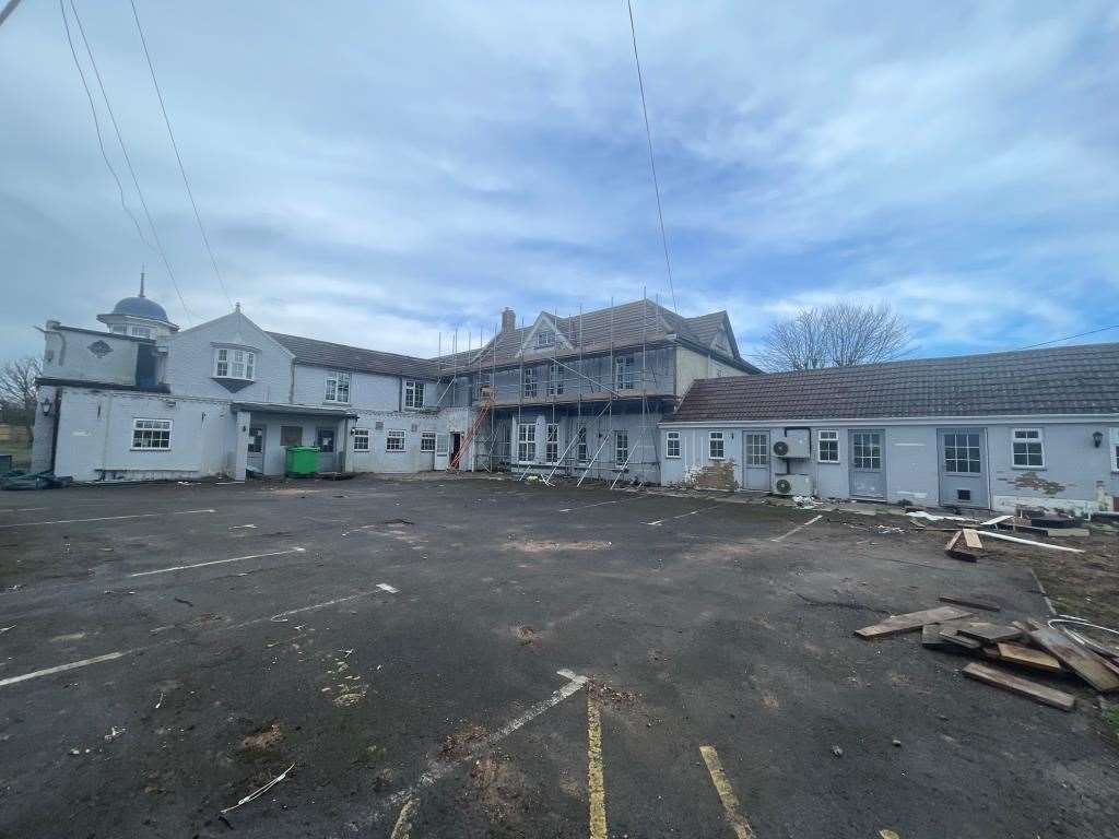 Auctioneer for the site, Kevin Gilbert, says the former pub could be ‘totally redeveloped’. Picture: Clive Emson