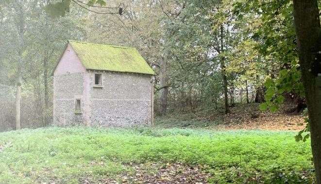 The Byre, a lonely outbuilding on the Godmersham estate could become a holiday home