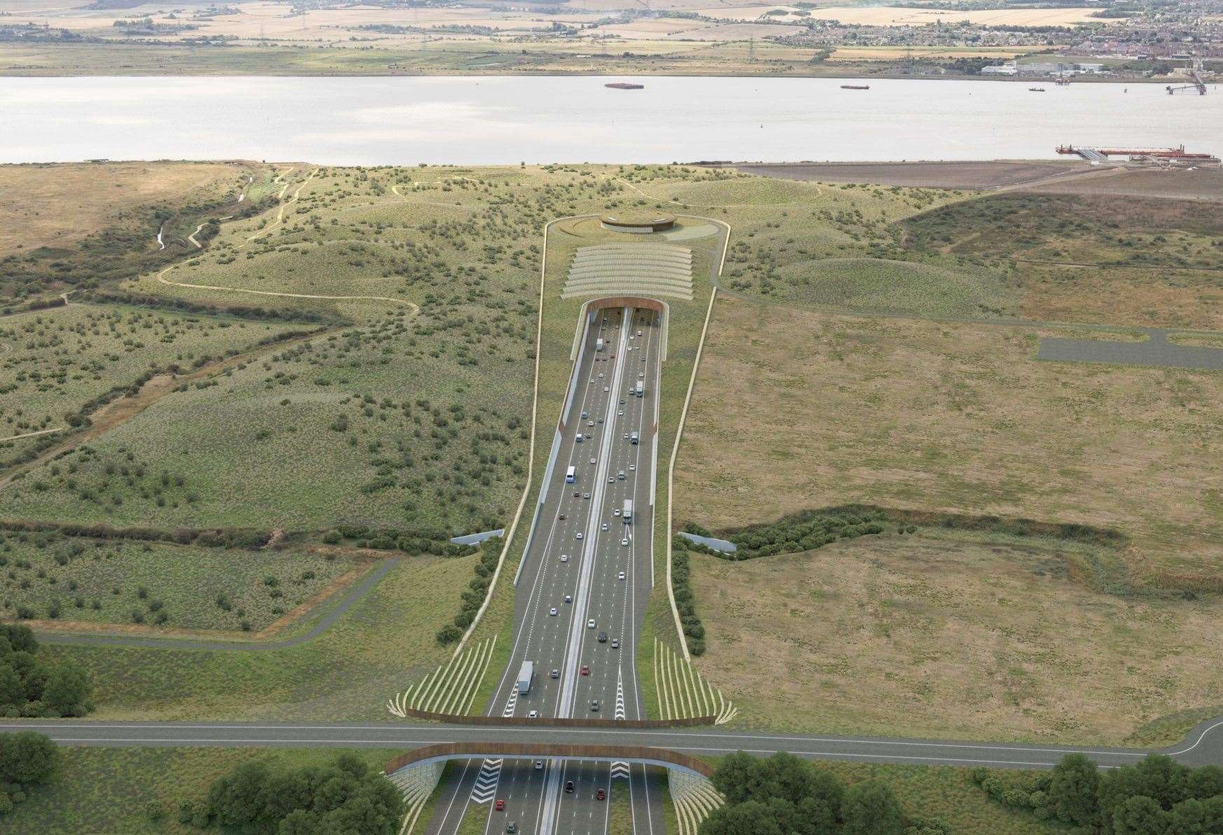 A decision on the Lower Thames Crossing is expected in October. Picture: National Highways