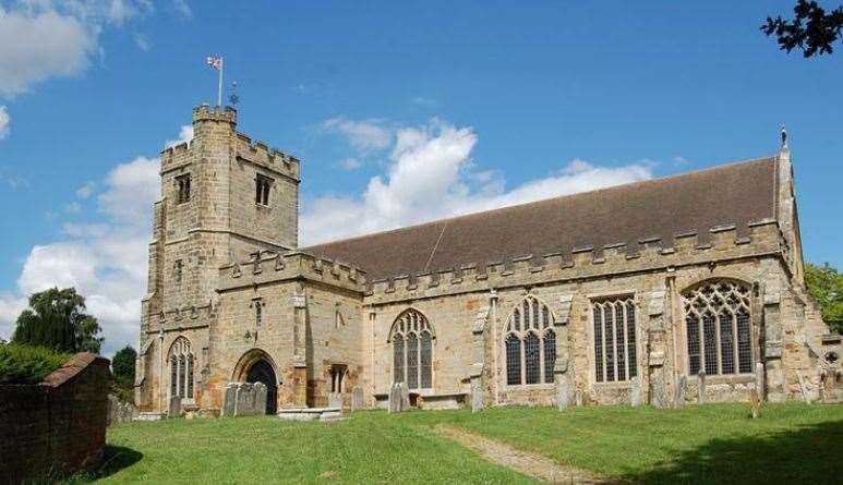 The pub's name comes from the bells at St Laurence Church