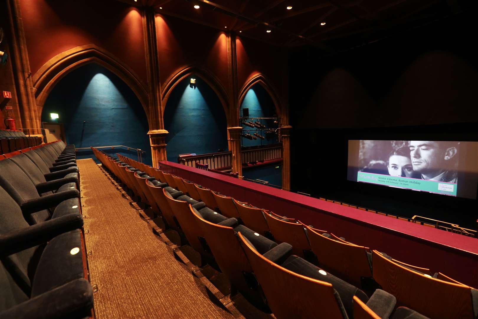 The auditorium at Trinity Theatre in Tunbridge Wells. Picture John Westhrop