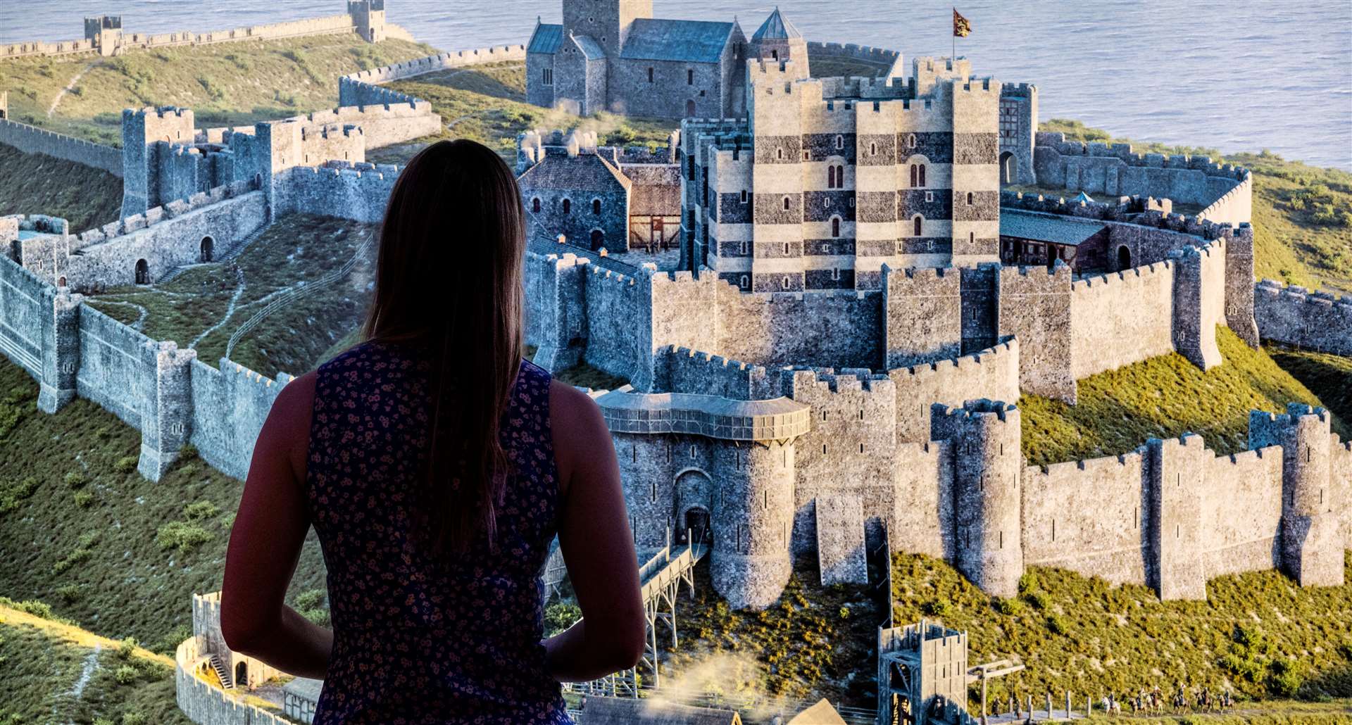 A new major digital experience will open at Dover Castle on July 22. Picture: English Heritage