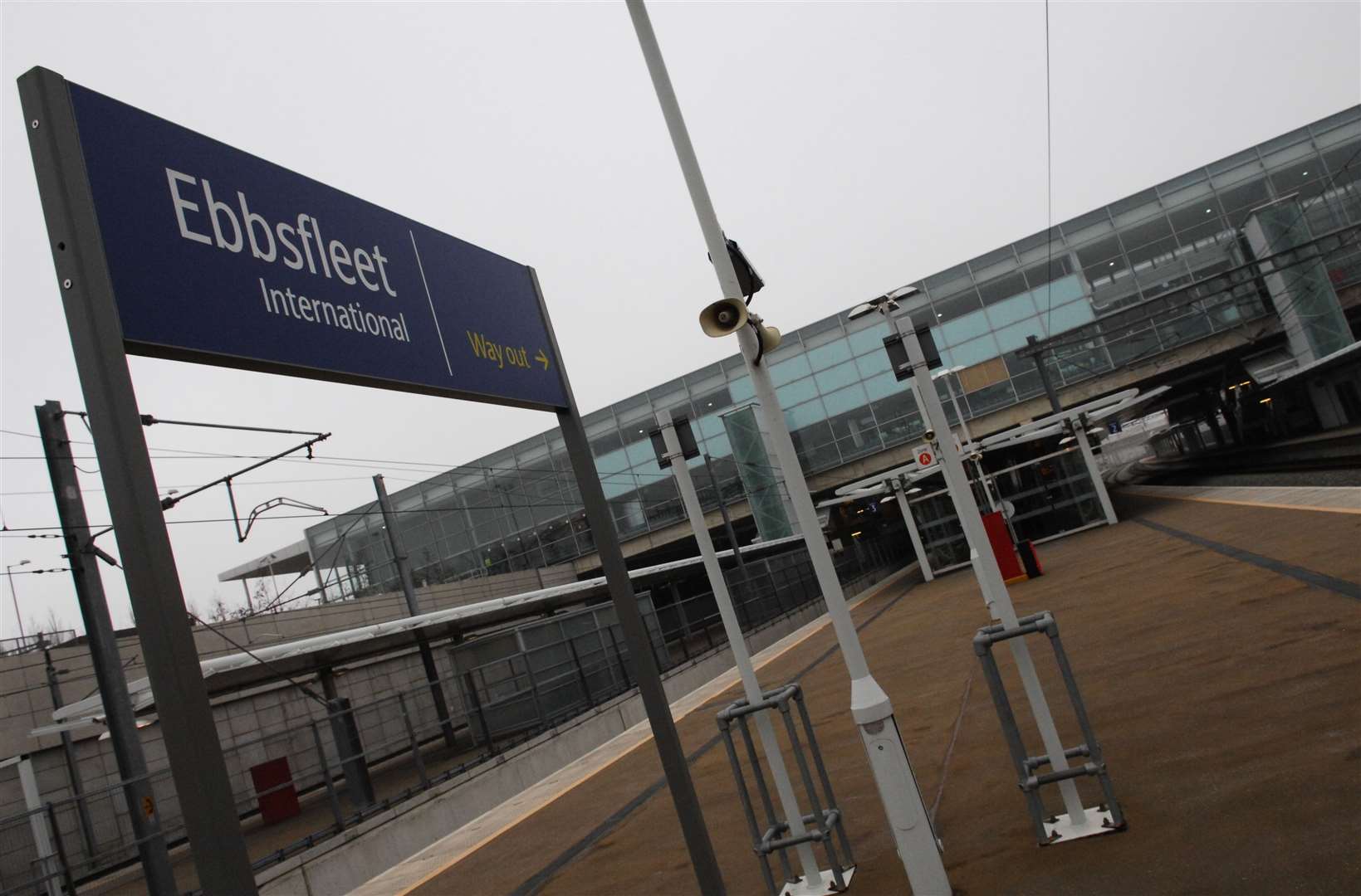 No international trains call at Ebbsfleet International railway station. Picture: Nick Johnson