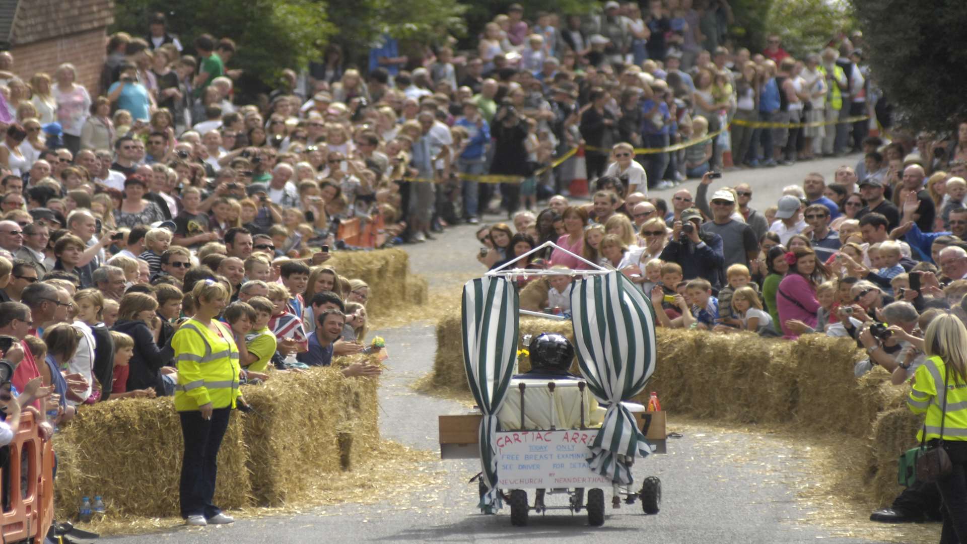 Thousands of people turn out for the popular event