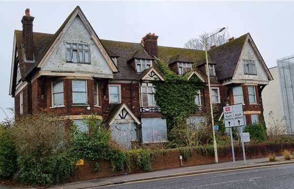 Swanton House in Ashford has been derelict for nearly two decades