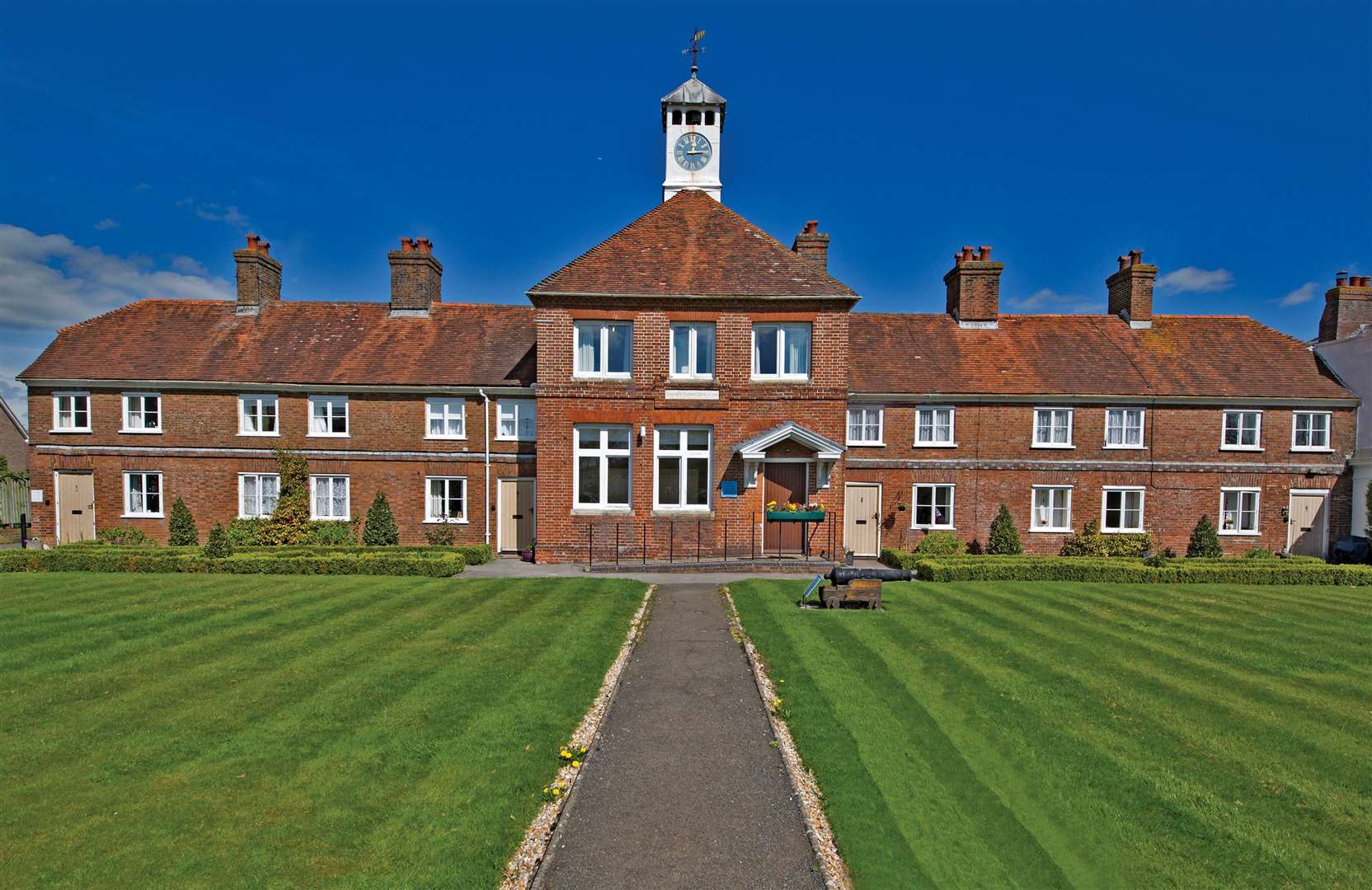 The Dunk's Almshouses in Hawkhurst