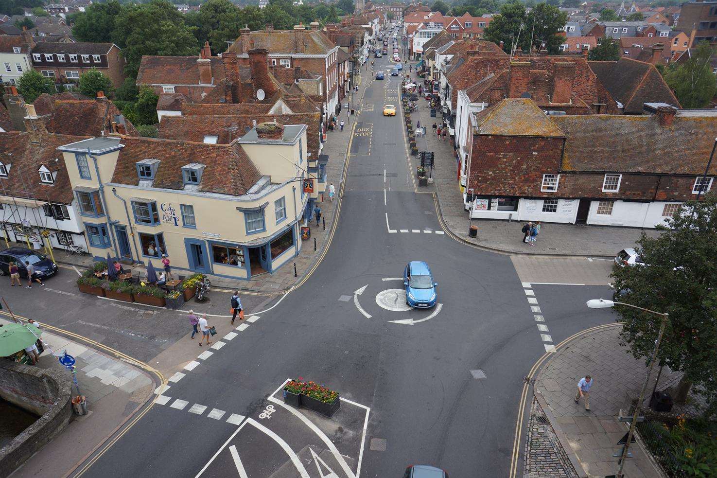 The junction of North Lane and St Dunstan's which is at the centre of a row over railings Picture: Jo Kidd