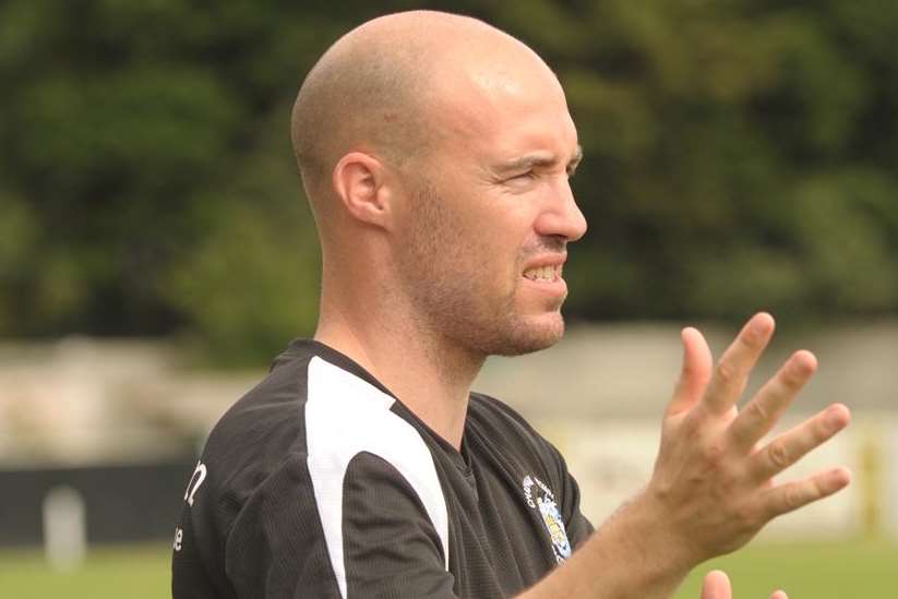 Chatham manager Kevin Watson Picture: Steve Crispe