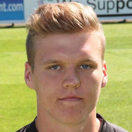 Dover defender Sean Raggett scored against the Gills Picture: Terry Scott