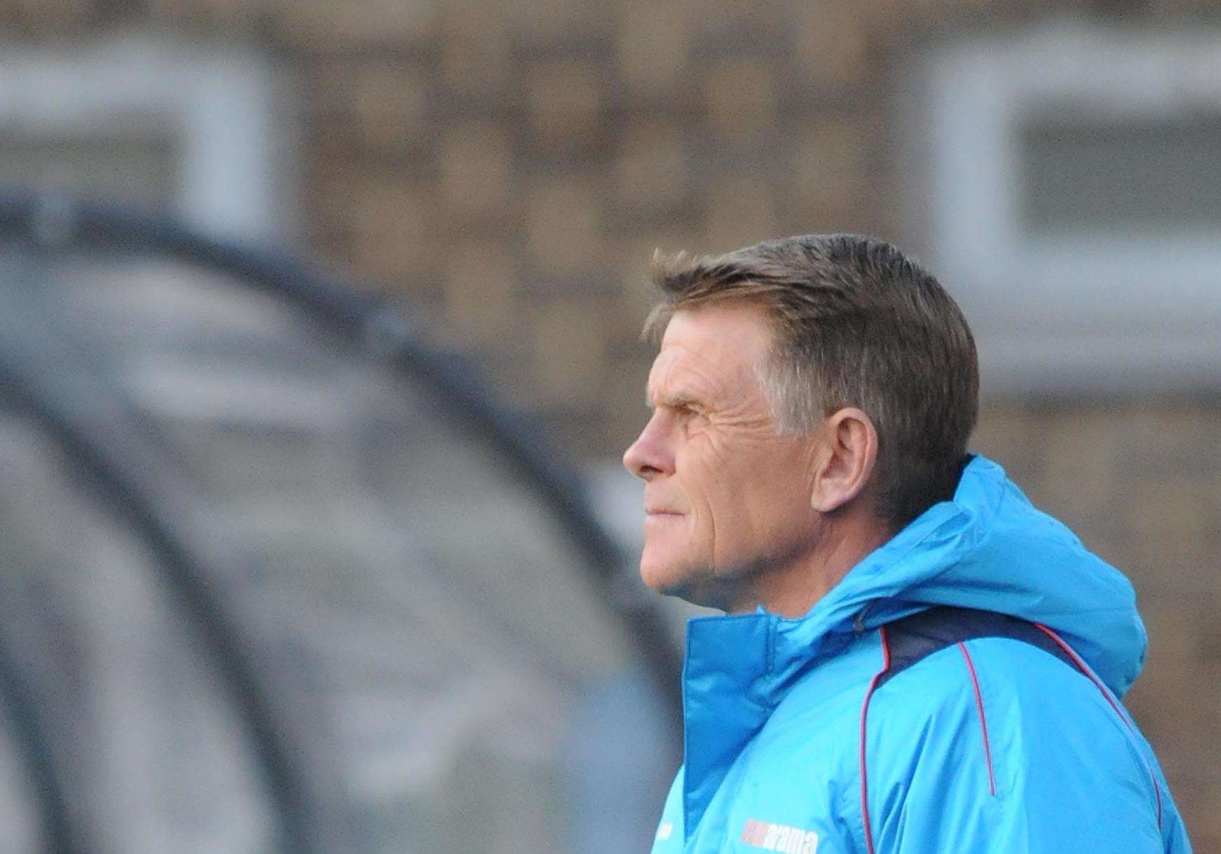 Dover manager Andy Hessenthaler. Picture: Wayne McCabe