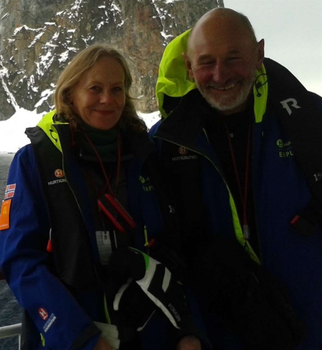 Graham Walters with his wife, Jean (Help for Heroes/PA)