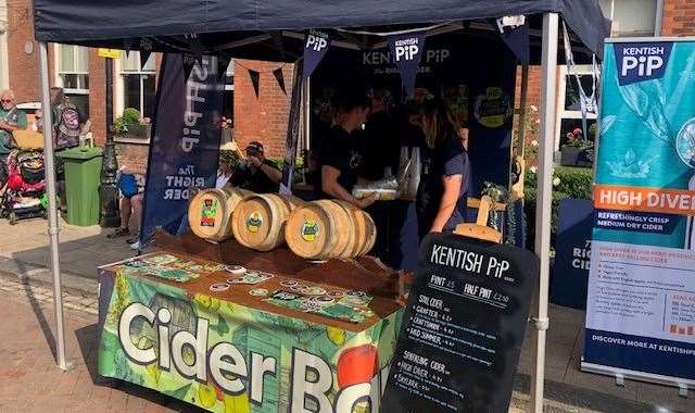 There were very nearly as many places selling cider as there were beer so there really was plenty of variety