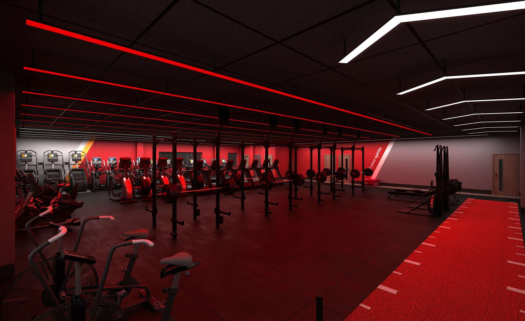 The Snap Fitness gym will be split across three floors in the old Heart Radio studio building at John Wilson Business Park in Whitstable