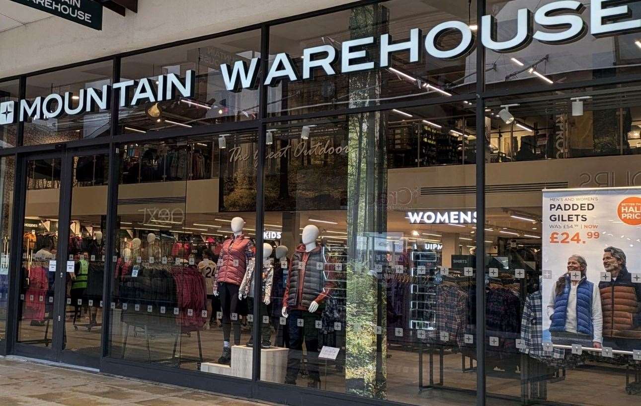 Mountain Warehouse now sits where Outfit used to at Westwood Cross in Broadstairs. Picture: Westwood Cross