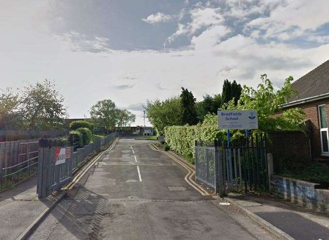 Bradfields Academy in Walderslade. Photo: Google