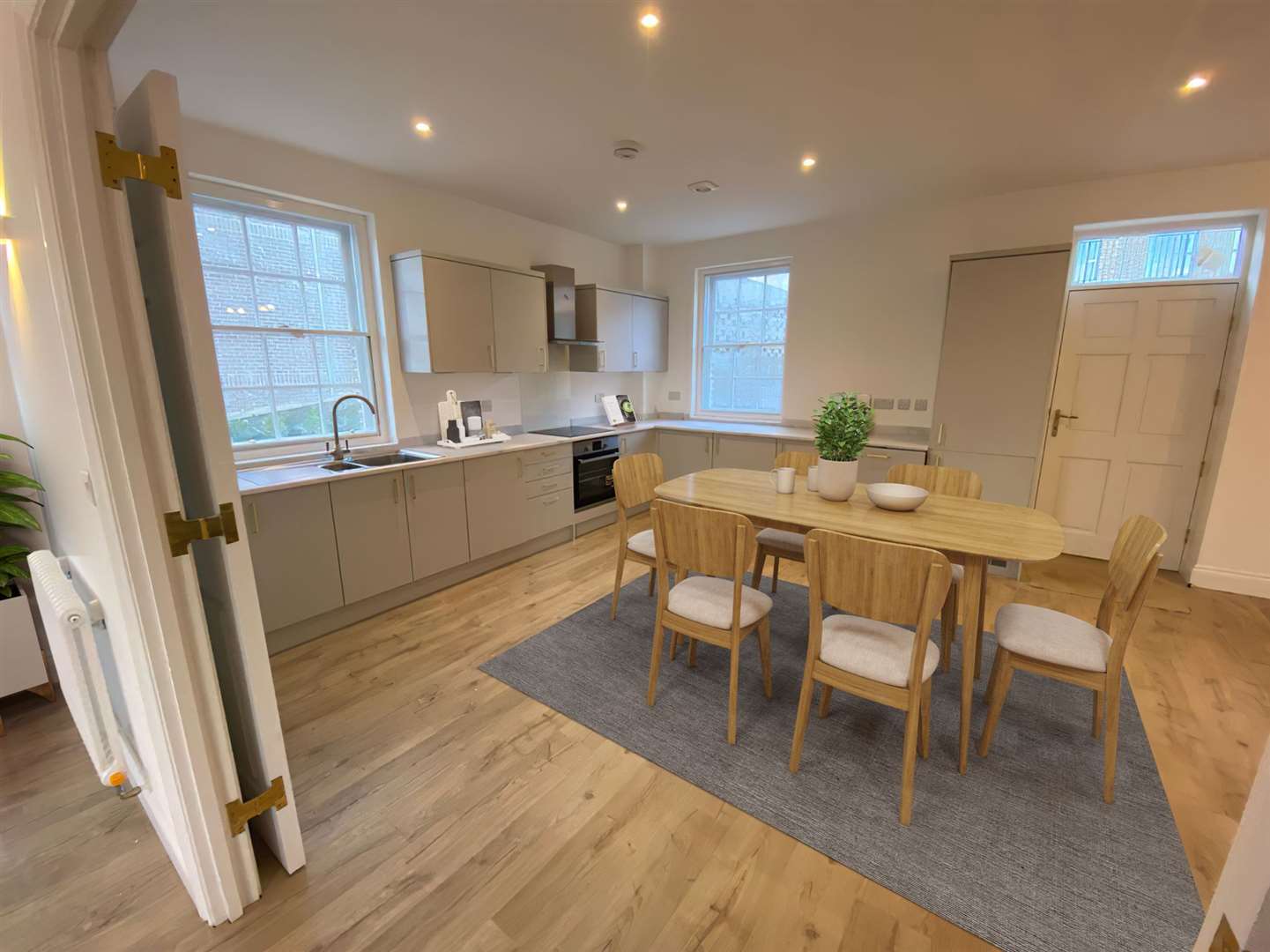 The kitchen at Kitchener Barracks