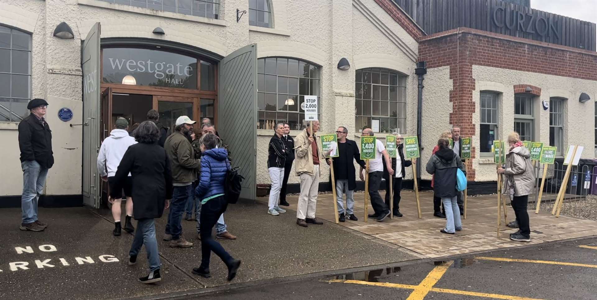 Hundreds turned out for the final public consultation on Canterbury's Local Plan at Westgate Hall