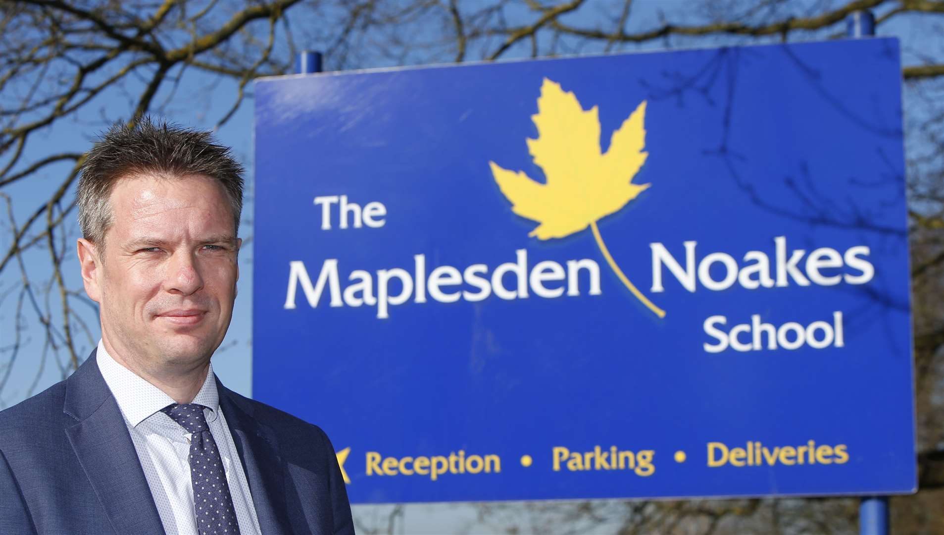 The Maplesden Noakes School headteacher Richard Owen Picture: Andy Jones