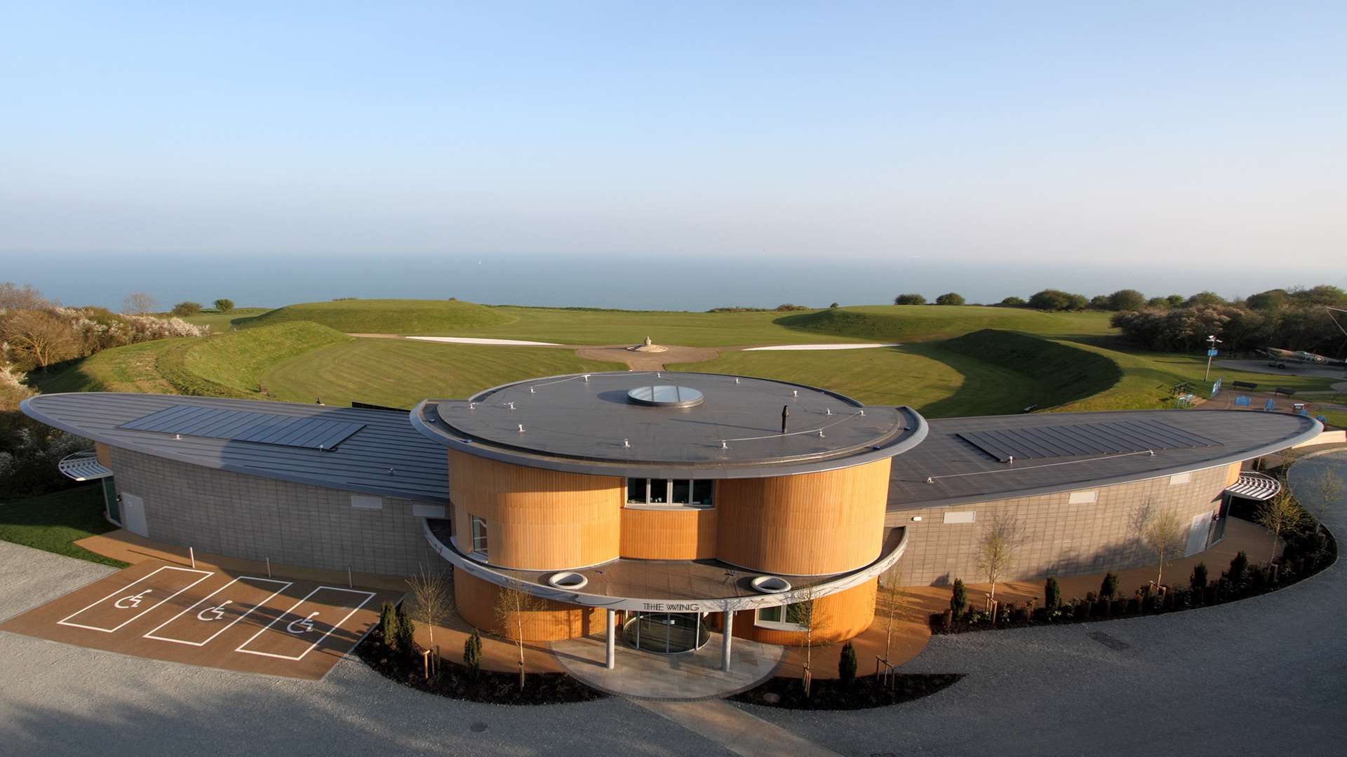 The Wing at Capel-le-Ferne. Picture courtesy of Battle of Britain Memorial Trust.