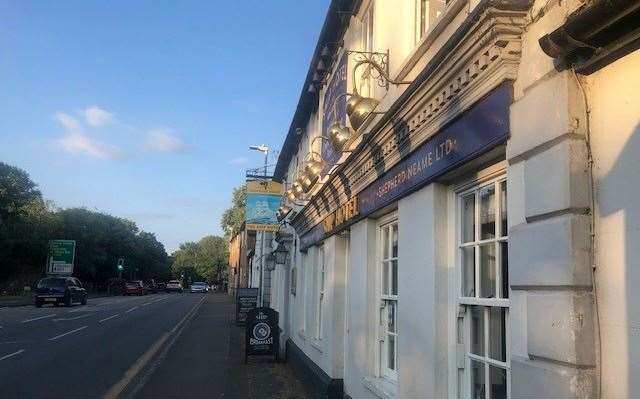 I was told there had been big changes at the Ship Hotel on New Romney High Street but it looked the same to me