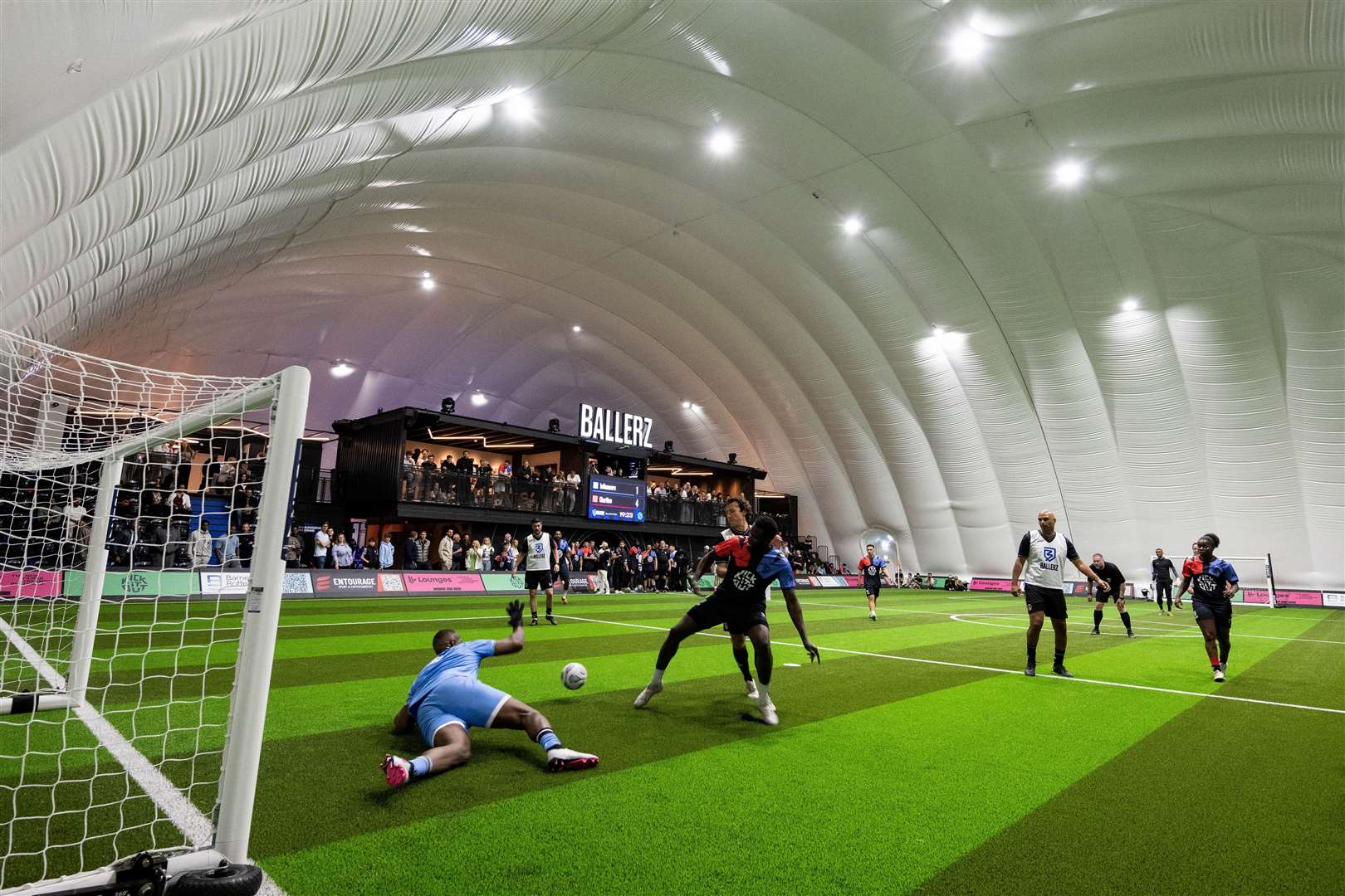 Players take part in a game at the event. Picture: Jeff Spicer/PA Media Assignments.