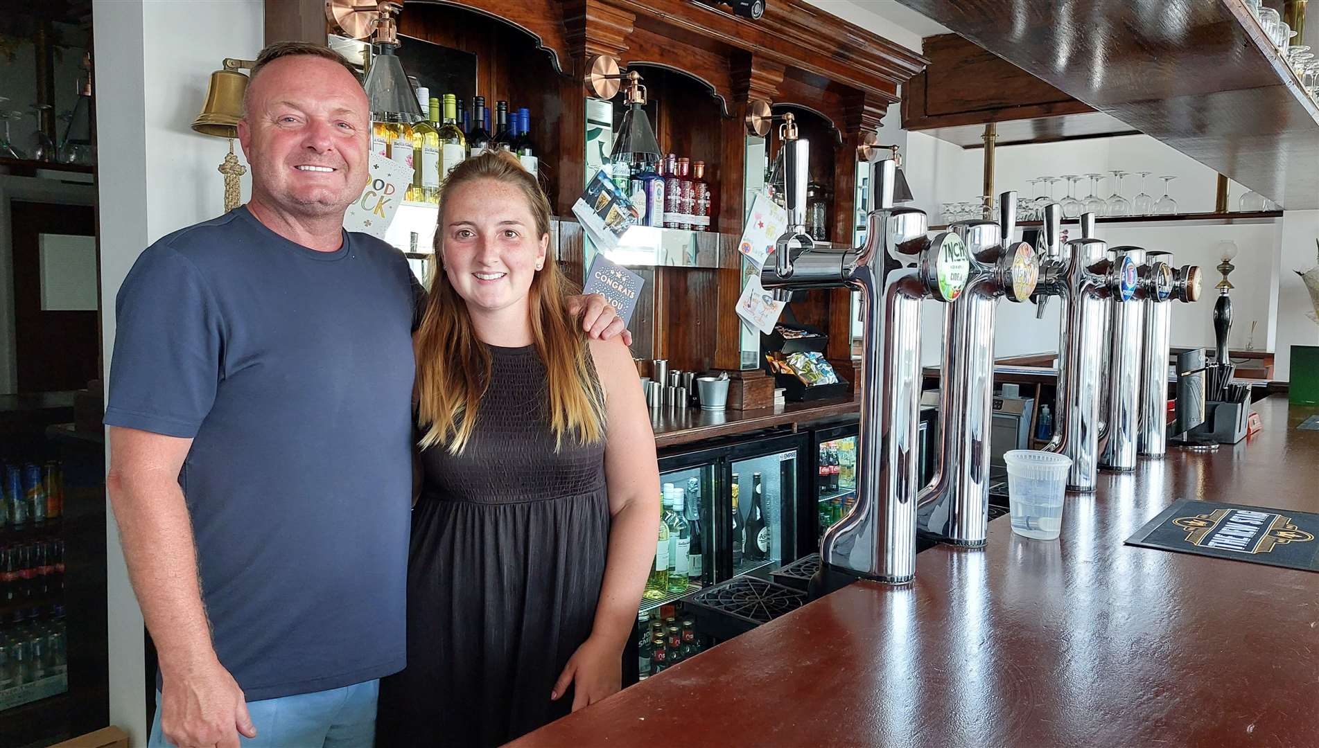 Father and daughter Patrick McKenna and Jessica Pinder have taken on The New Stag