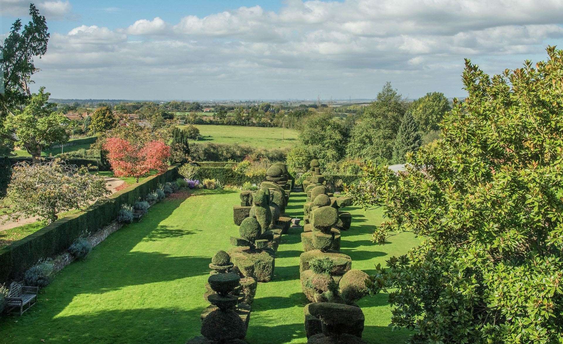 Explore the countryside and Edwardian gardens surrounding the house. Picture: Mount Ephraim