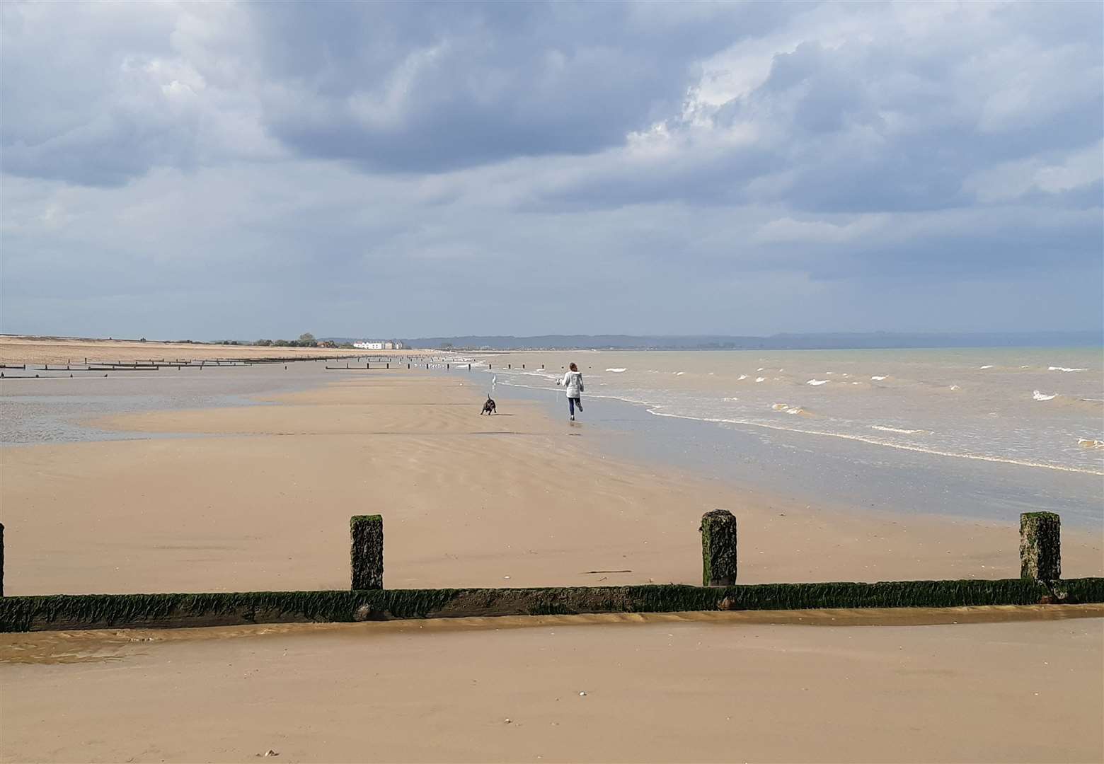 A 'do-not-swim' warning is already in place for Littlestone on Romney Marsh