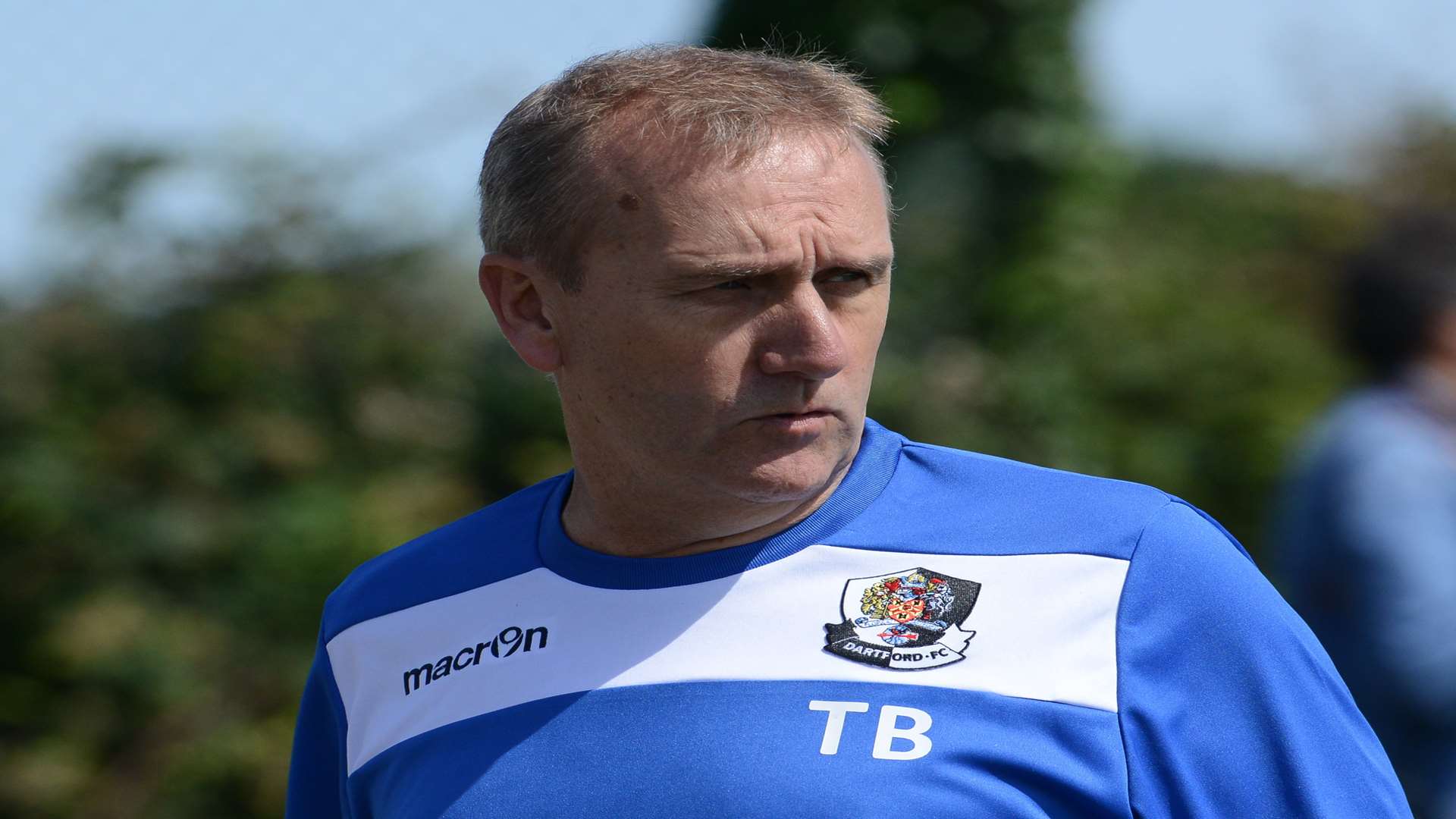 Dartford manager Tony Burman Picture: Gary Browne