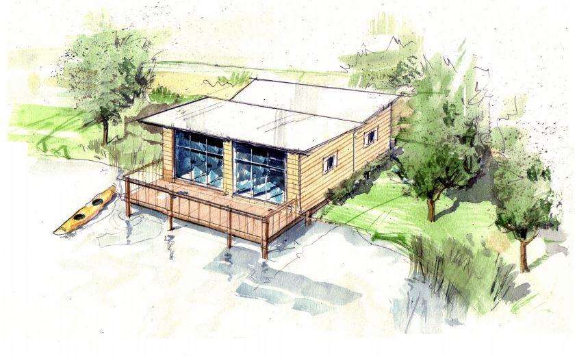 Proposed eco holiday park at Little Densole Farm, near Folkestone, which has been approved by Shepway council planners