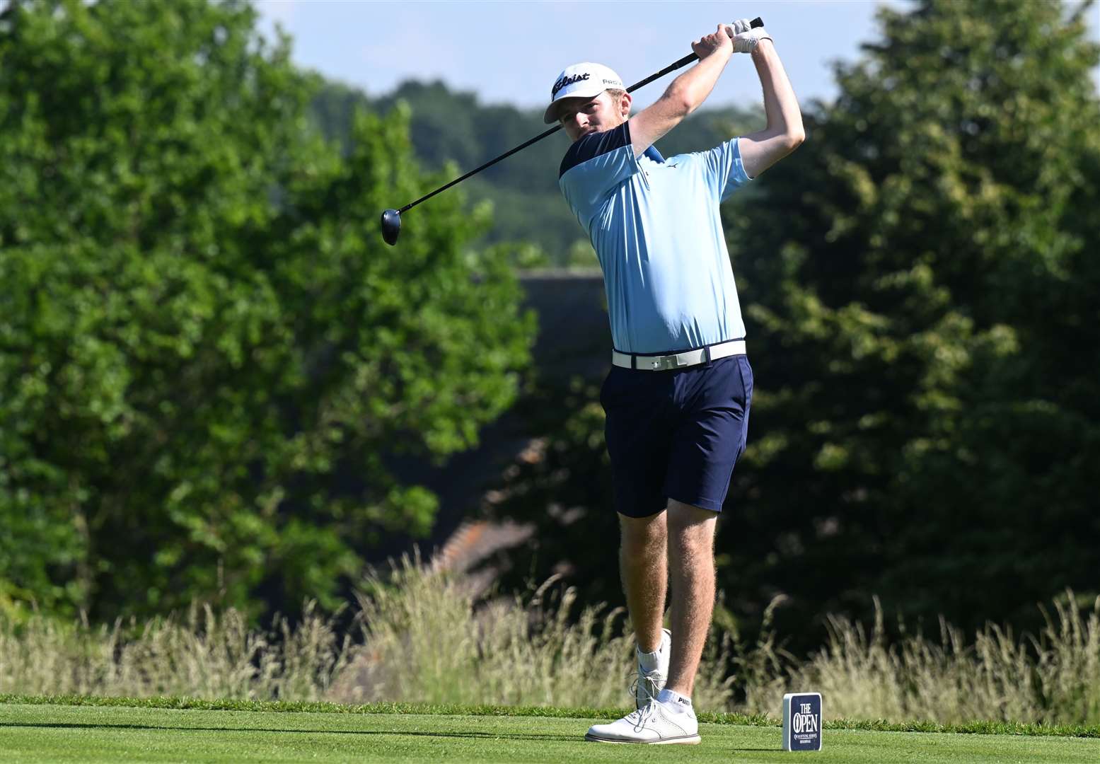 Sittingbourne & Milton Regis’ Taran Randall missed the cut with an even-par 71 Picture: Barry Goodwin