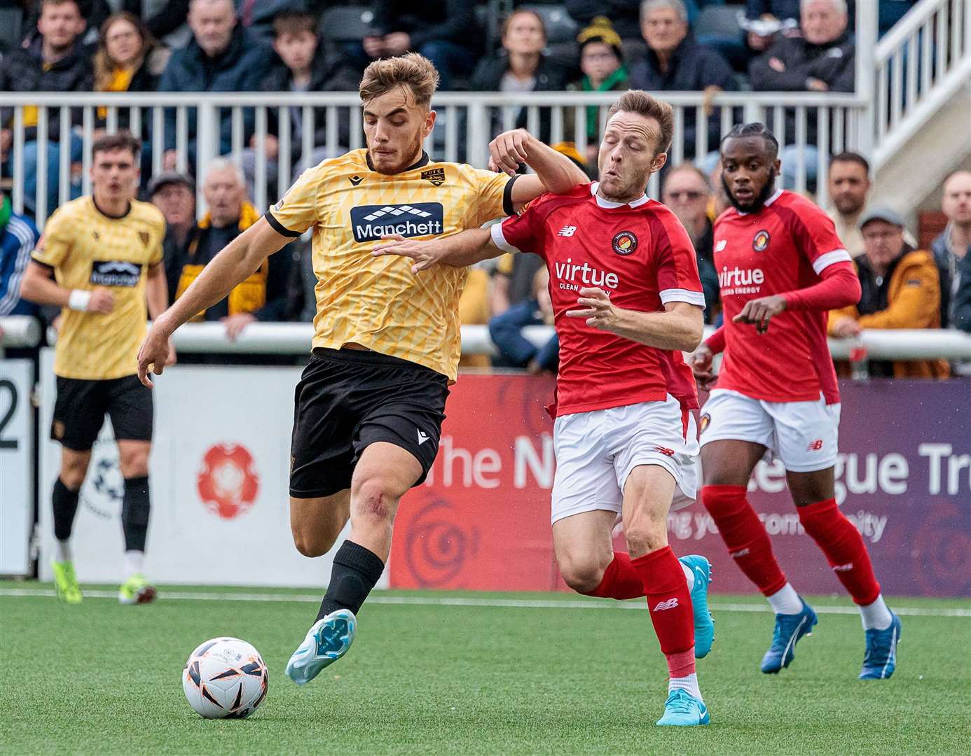 Ebbsfleet are looking to bounce back at high-flying York following their FA Cup exit at Maidstone. Picture: Helen Cooper