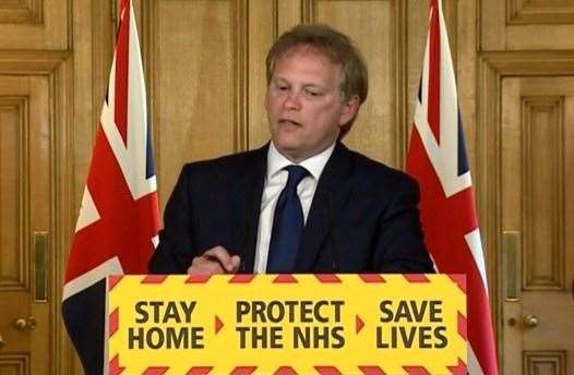 Transport secretary Grant Shapps