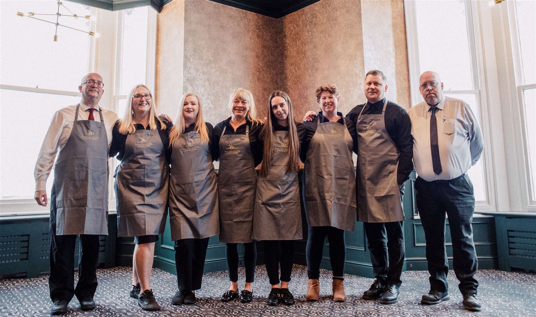 The staff at Hotel San Clu, Ramsgate. Picture: David Babaian