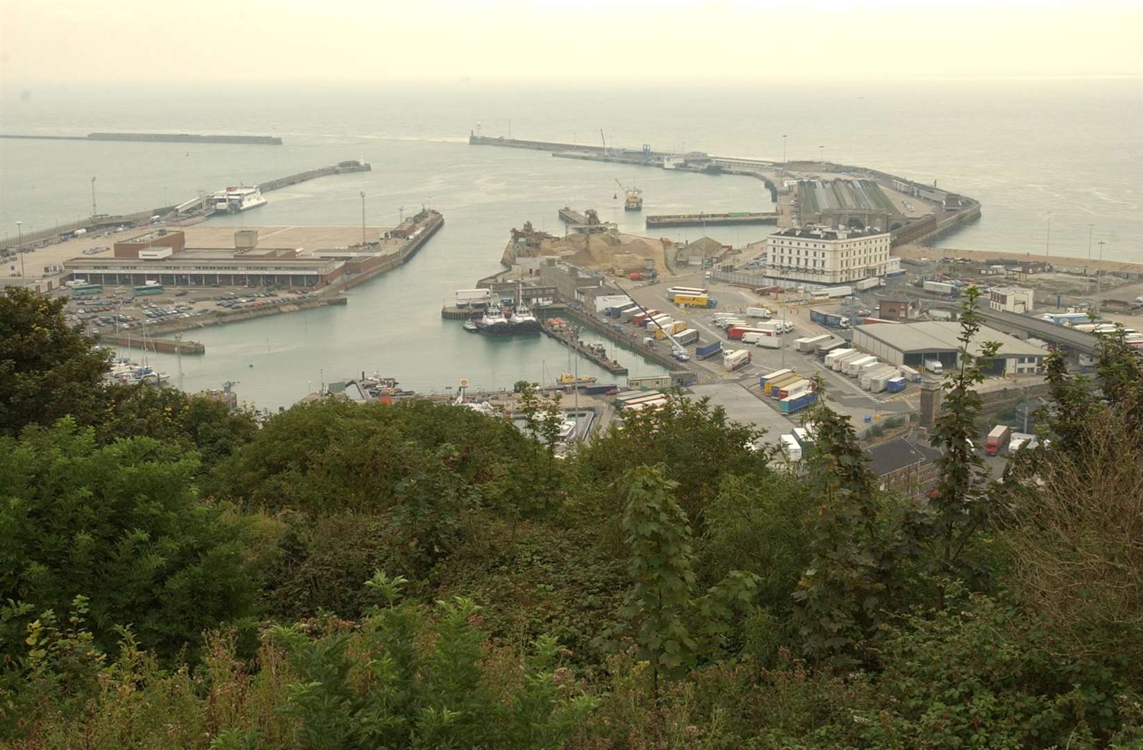 Khfaga was brought to Dover after being found in the Channel. Picture: Matt McArdle