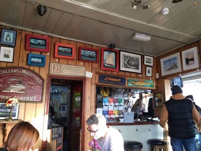 You can see the staff in action as the kitchen leads directly into the bar and has a stable-style door