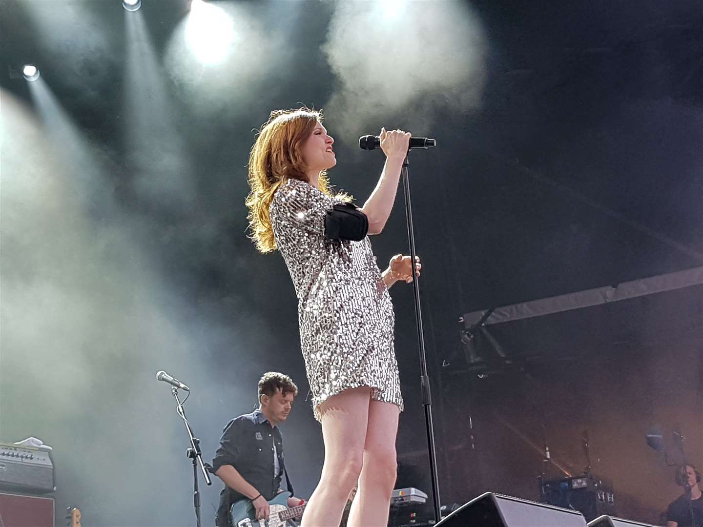 Sophie Ellis-Bextor at Rochester Castle in 2018